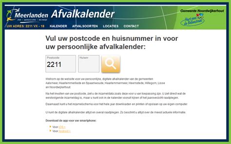 afvalkalender aalsmeer